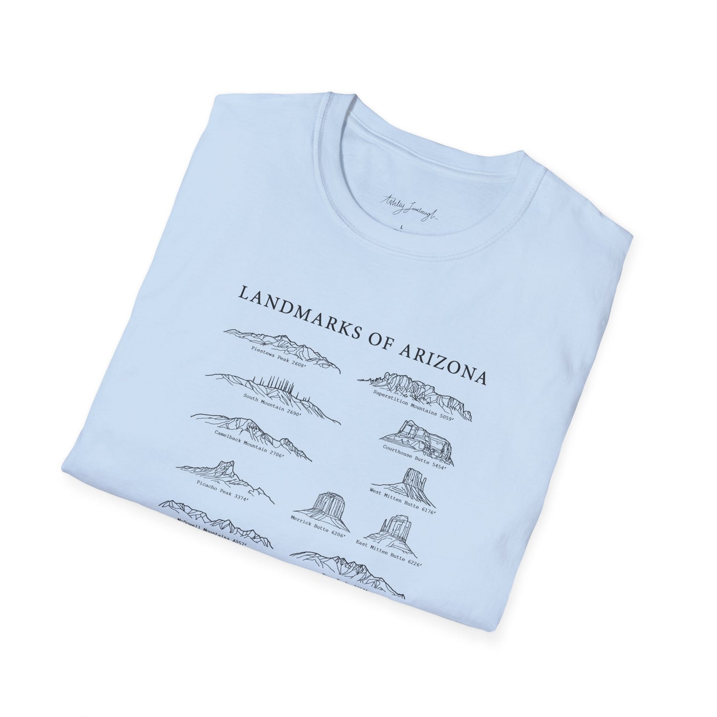 Landmarks of Arizona T-Shirt