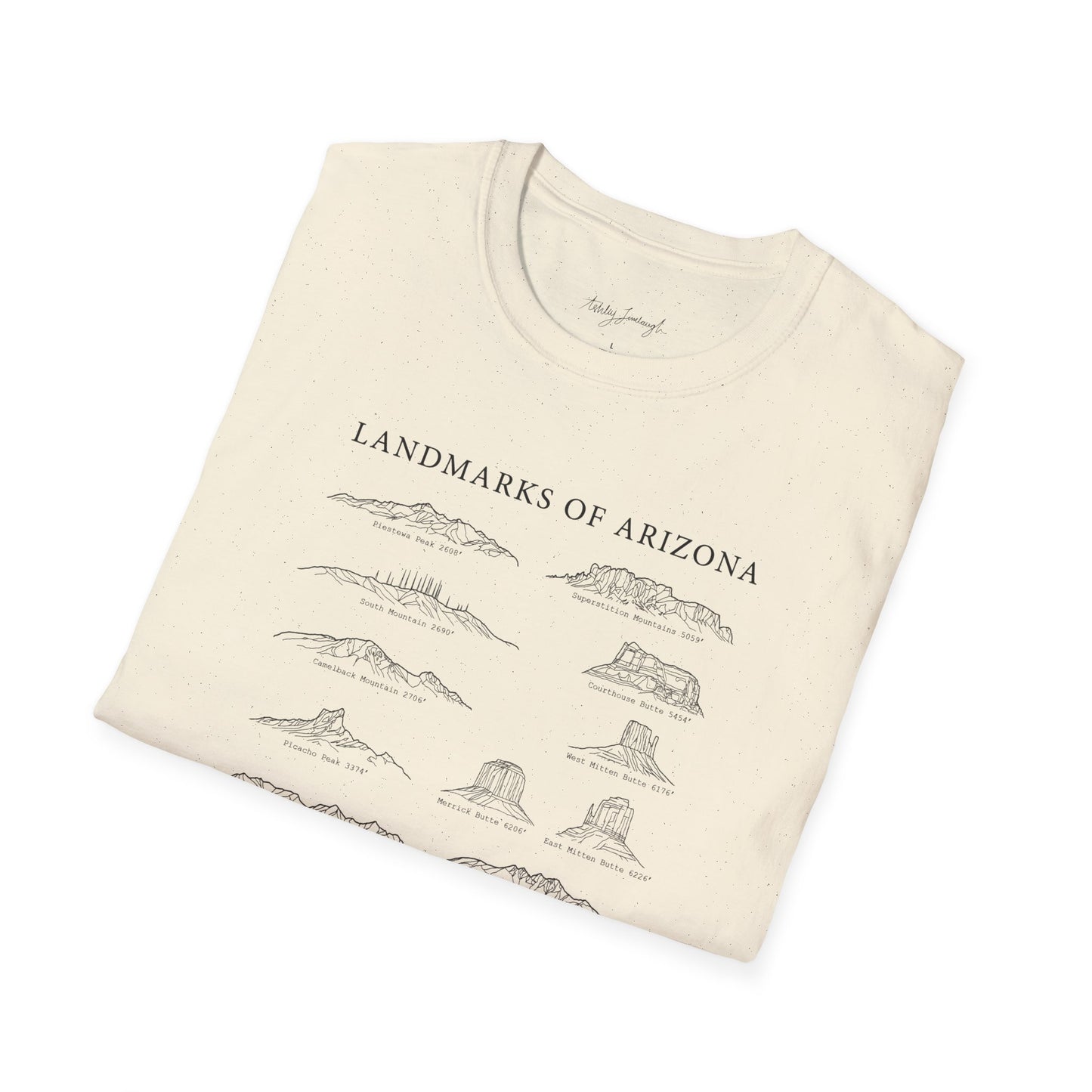 Landmarks of Arizona T-Shirt