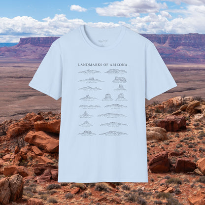 Landmarks of Arizona T-Shirt