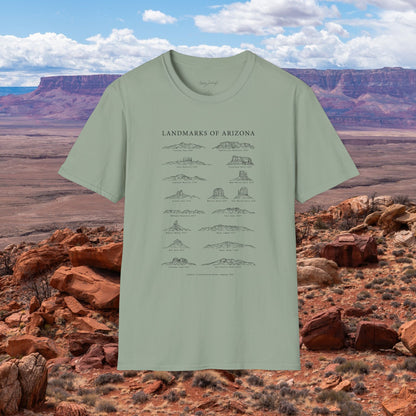 Landmarks of Arizona T-Shirt