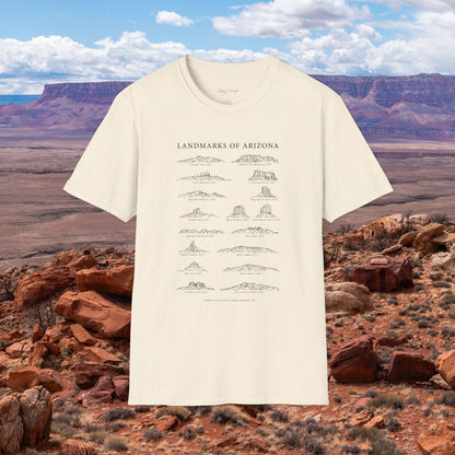 Landmarks of Arizona T-Shirt