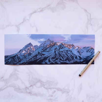 Grand Teton Sunset Limited Edition Signed Print