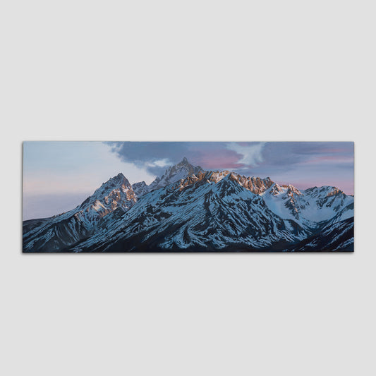 Grand Teton National Park Original 12" x 36"