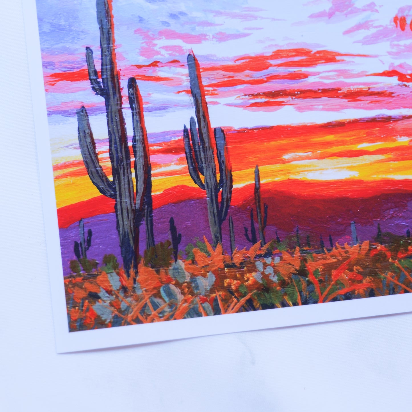 Arizona Sunset 8" x 8"