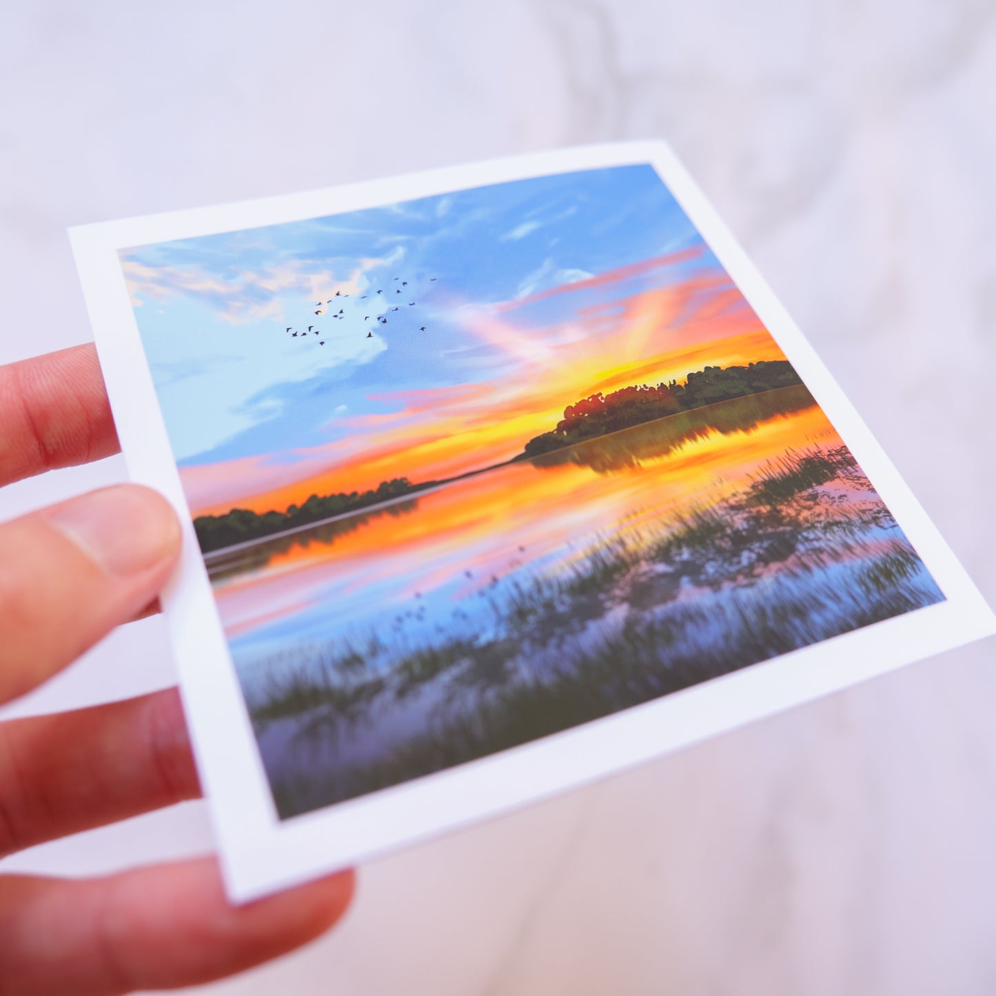 Everglades Mini Print 4" x 4"