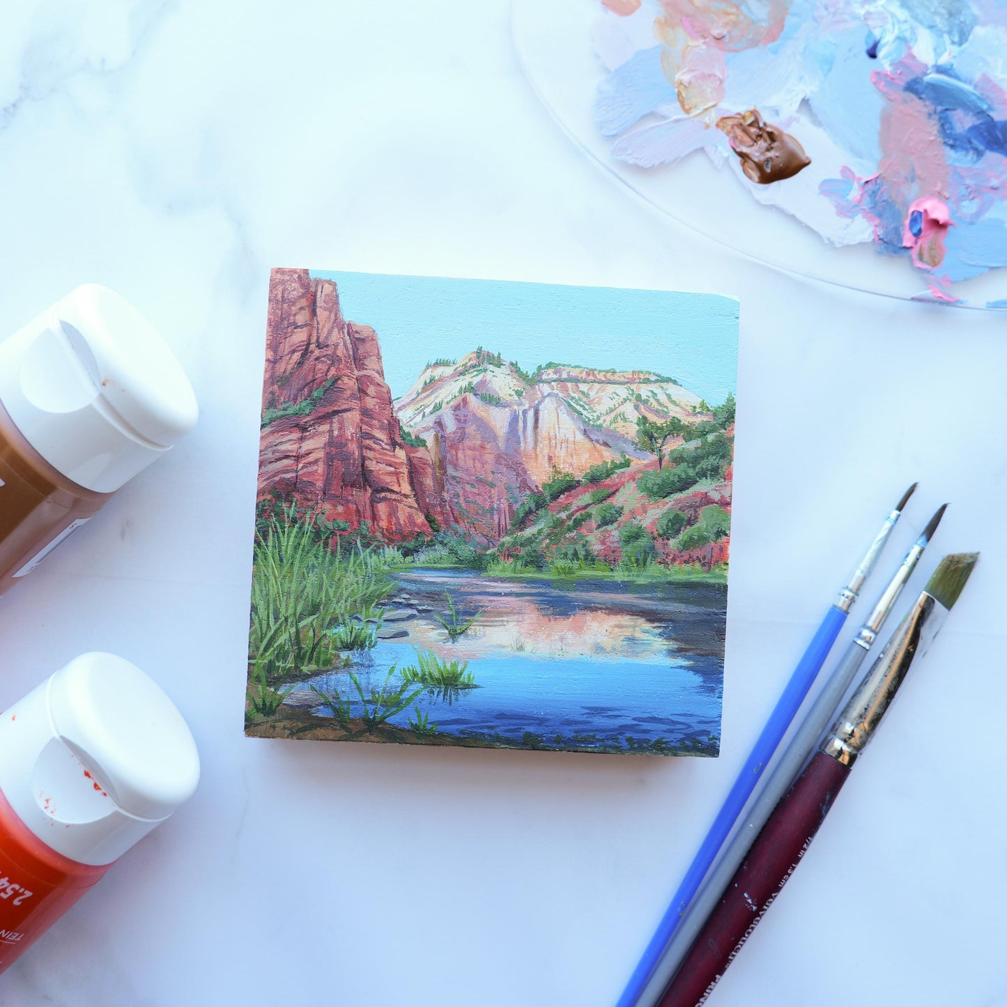 Zion National Park Mini Painting