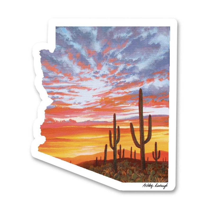 Arizona Sunset Sticker