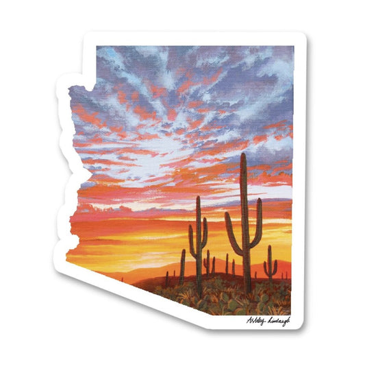 Arizona Sunset Sticker