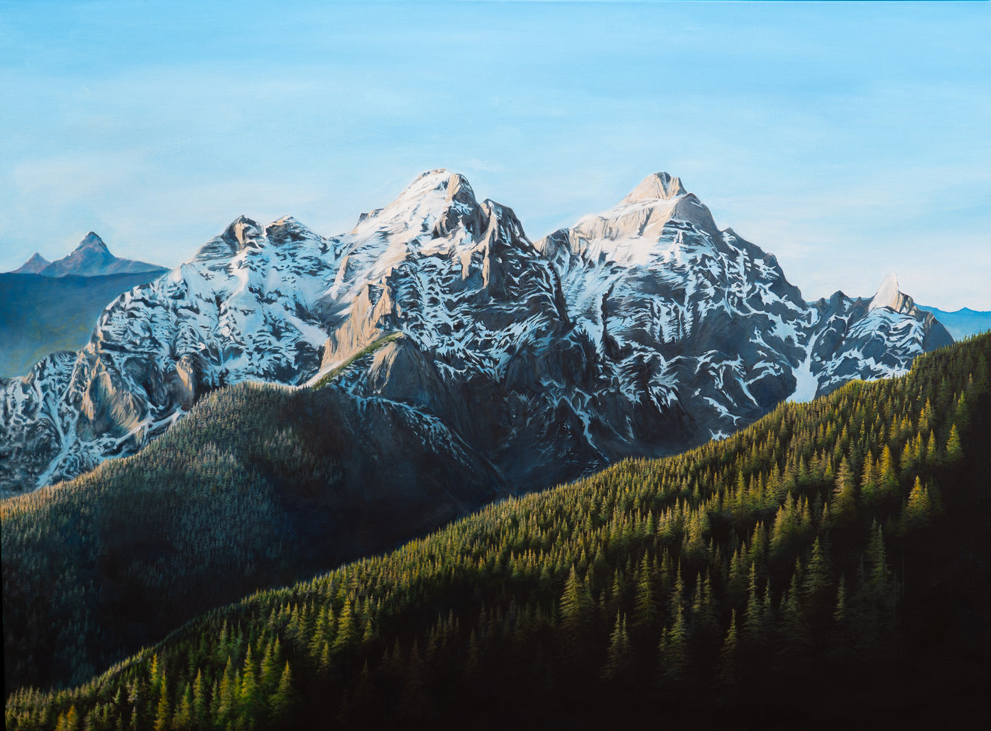 Austrian Peaks 36" x 48"