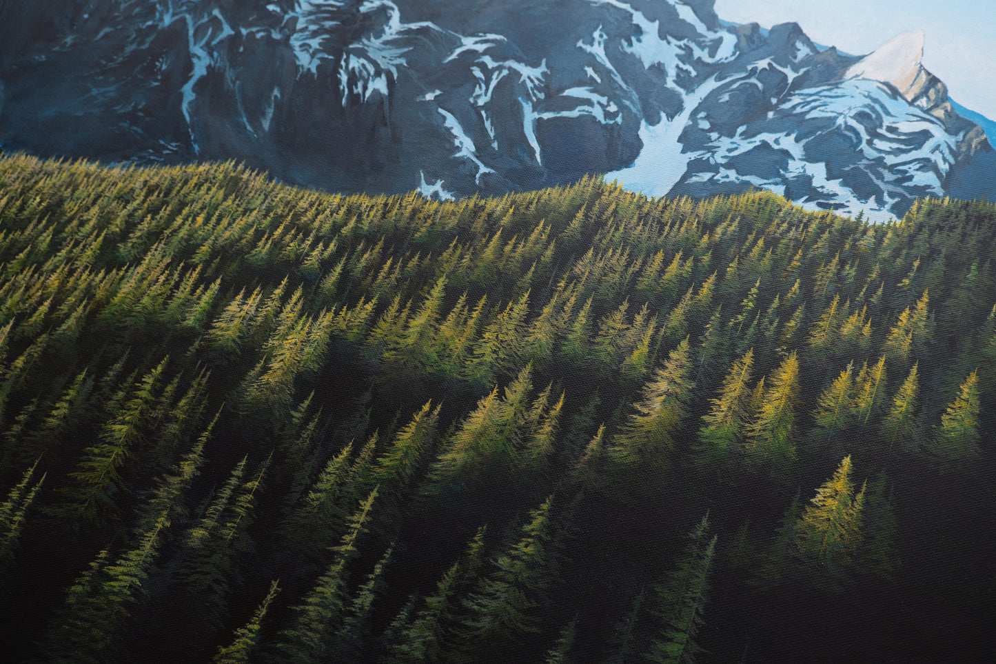 Austrian Peaks 36" x 48"