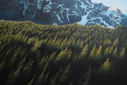 Austrian Peaks 36" x 48"