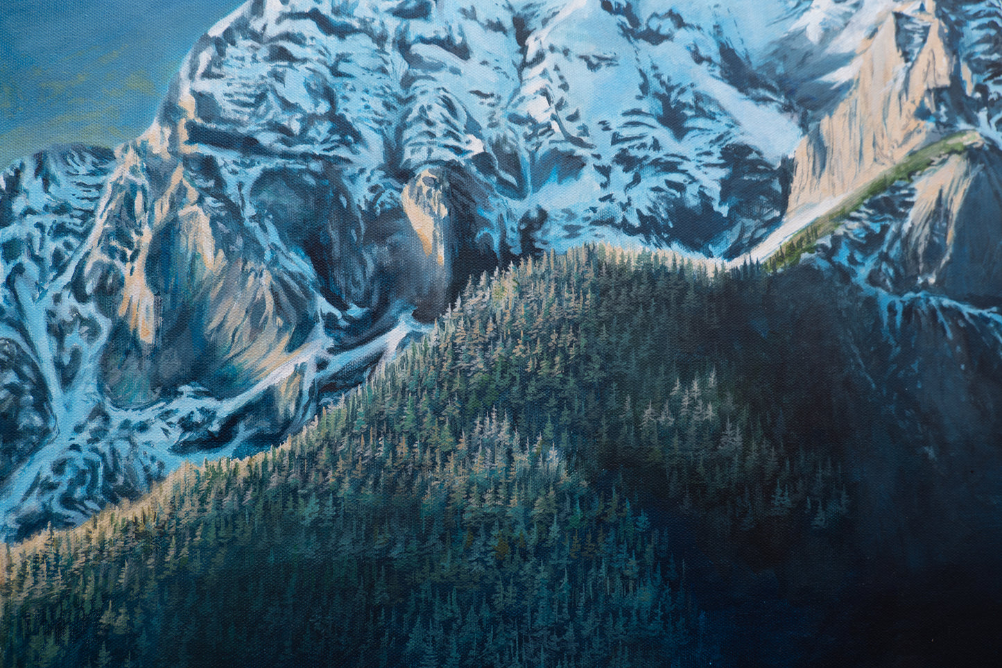 Austrian Peaks 36" x 48"