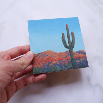 Catalina Saguaro Mini 4" x 4"