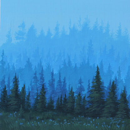 Day 25 Foggy Forrest
