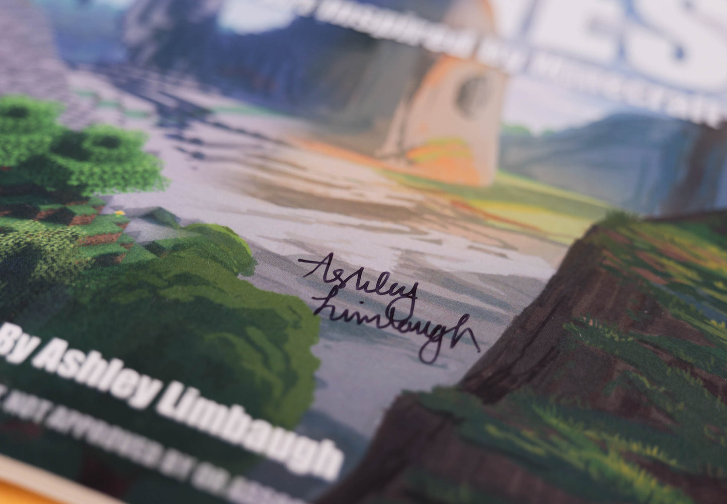 Biomes Art Book Signed Copy