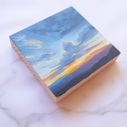 Tucson Sunset Mini 4" x 4"