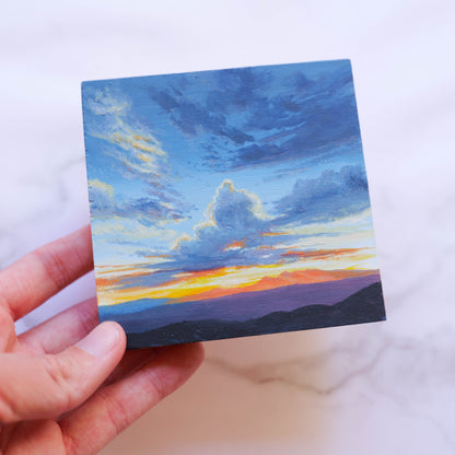 Tucson Sunset Mini 4" x 4"