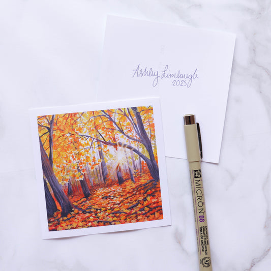 Fall Forrest Mini Print